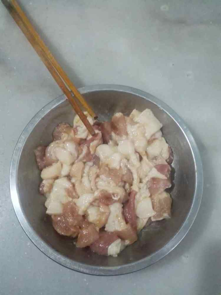 马铃薯炒肉片