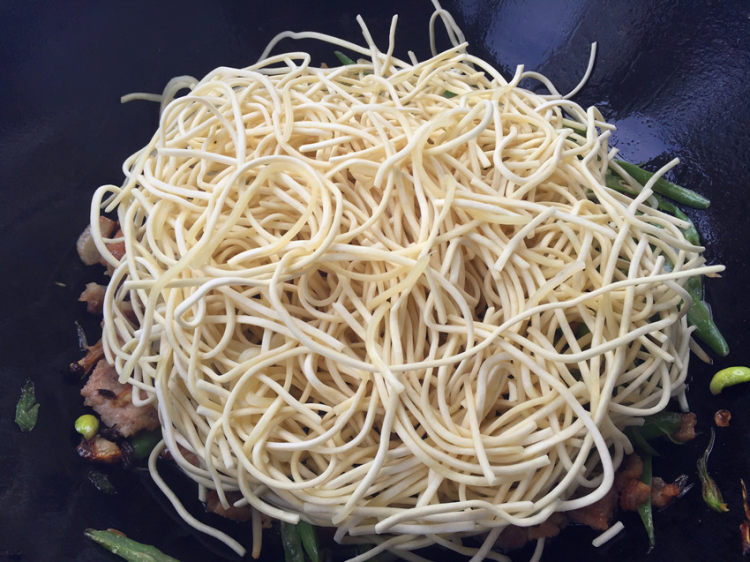 蒸面条