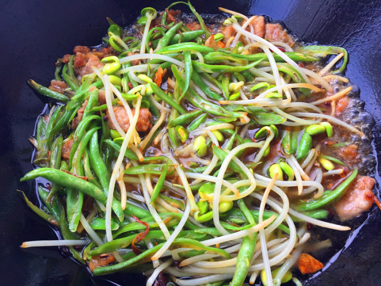 蒸面条