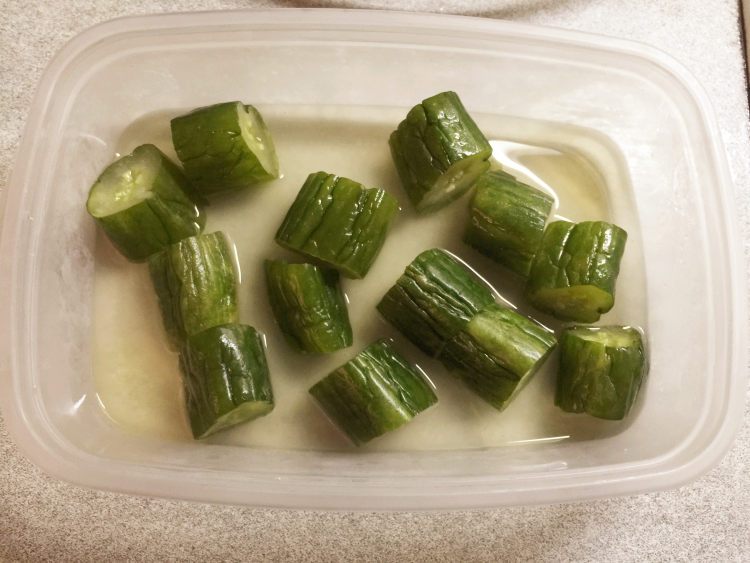 糖渍小黄瓜