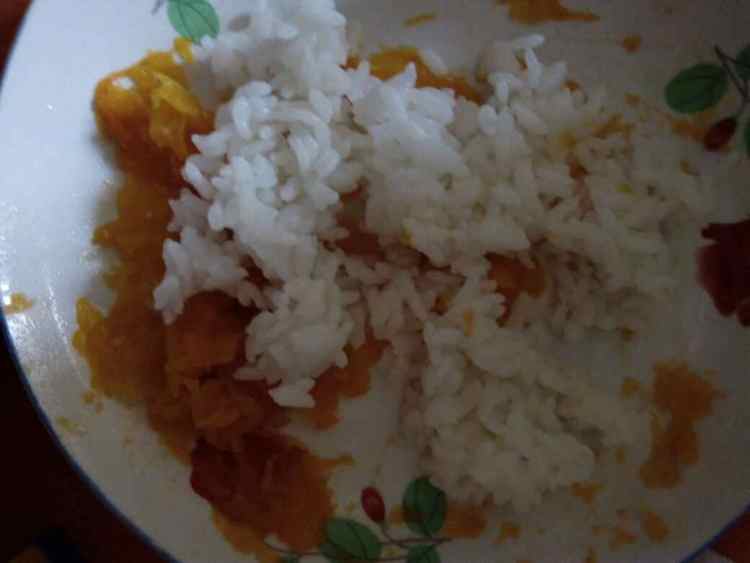 南瓜饭团