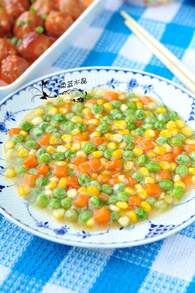 三色彩蔬