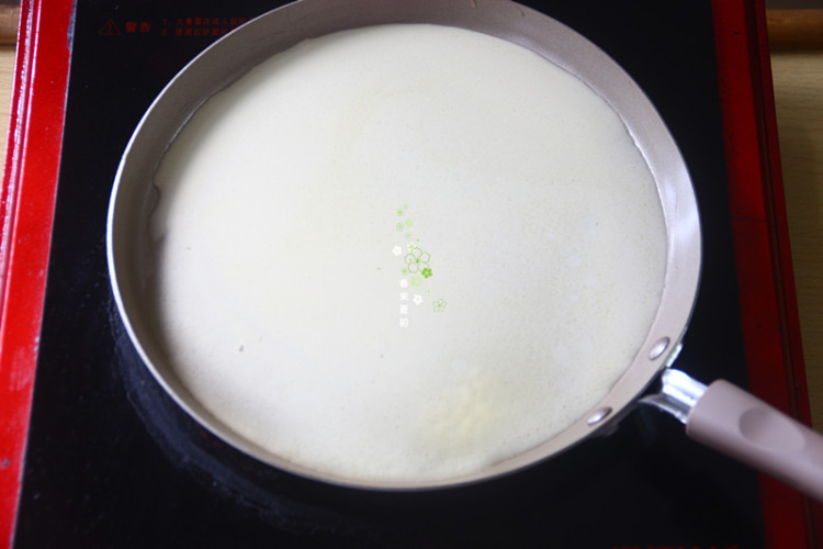 枫树糖浆水果可丽饼