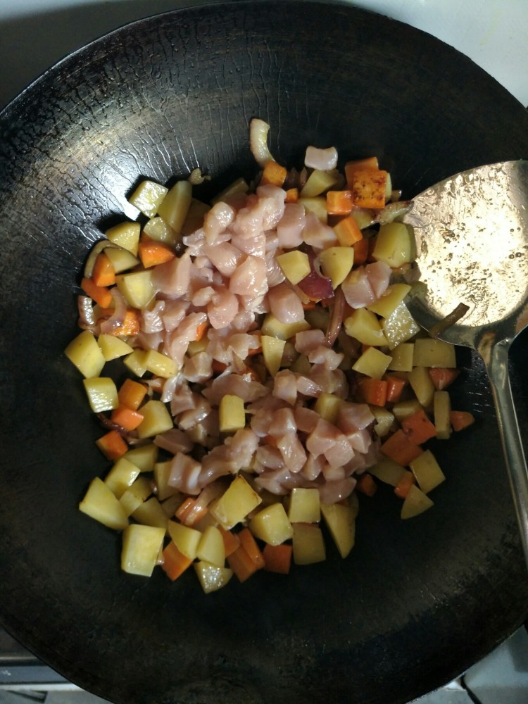 咖喱鸡肉饭