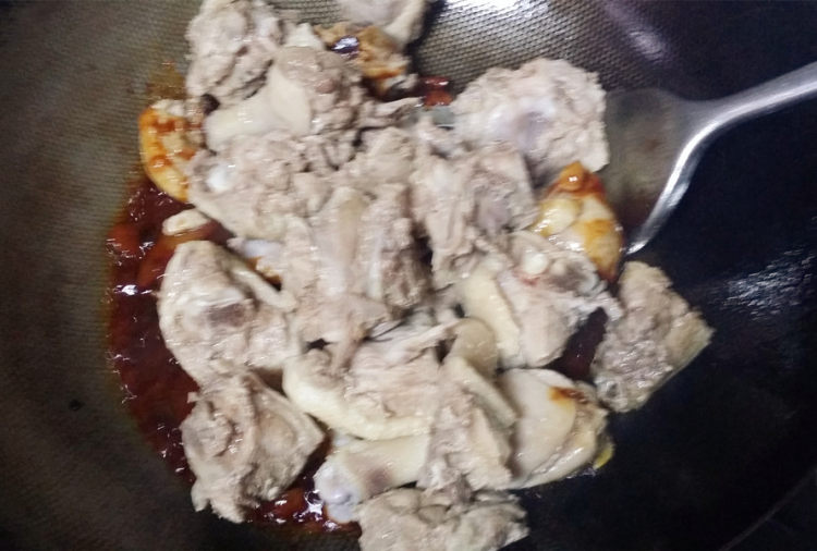 啤酒烧鸭肉
