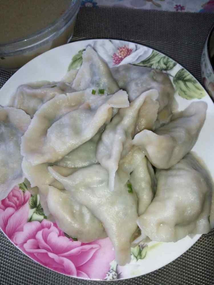 韭菜肉饺子