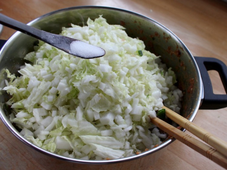 猪肉白菜虾仁煎饺