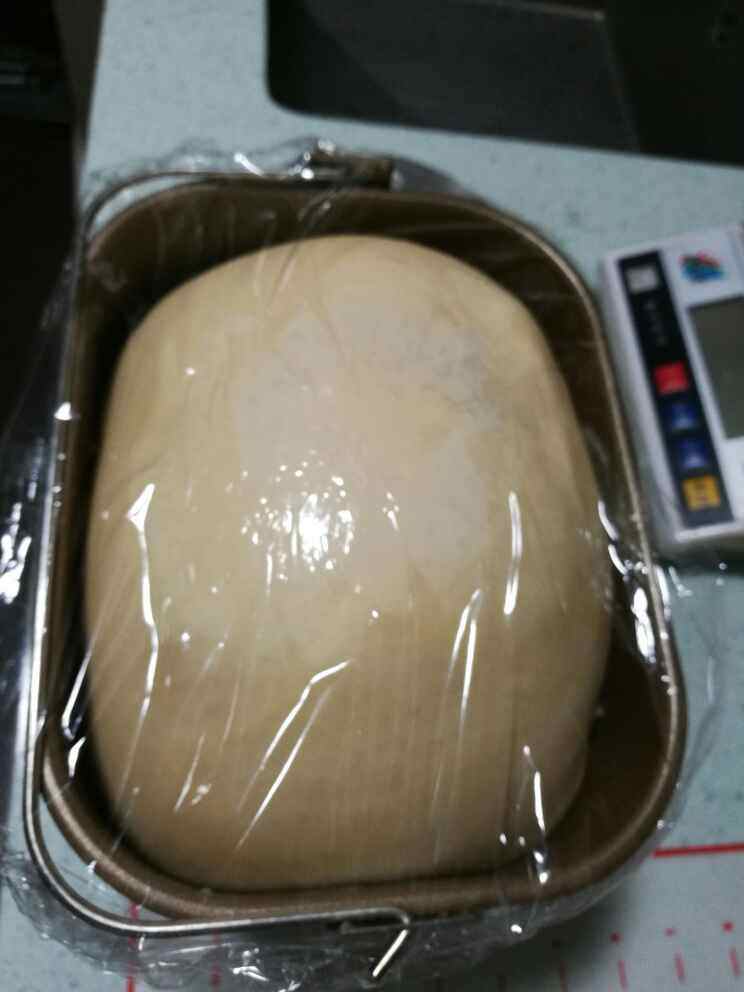 豆沙馅的加州土司