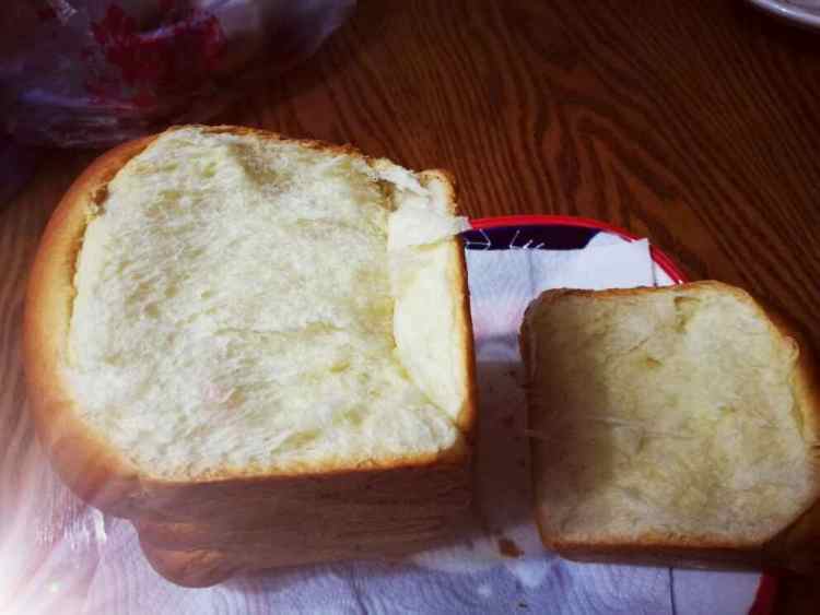 豆沙馅的加州土司