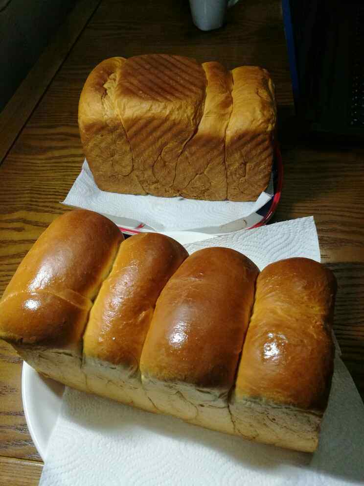 豆沙馅的加州土司
