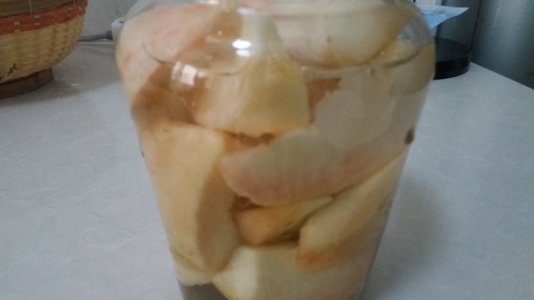 水蜜桃罐头