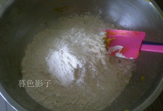 南瓜面红豆沙包