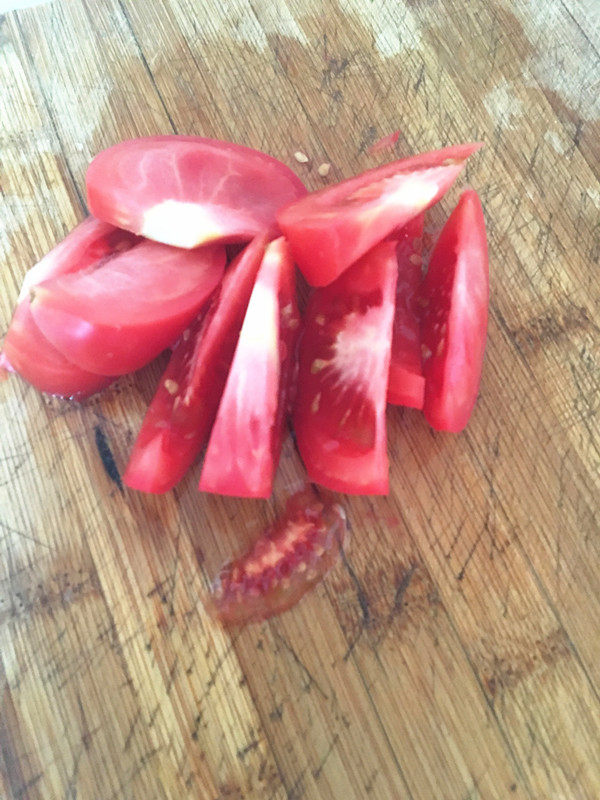 西红柿炒丝瓜