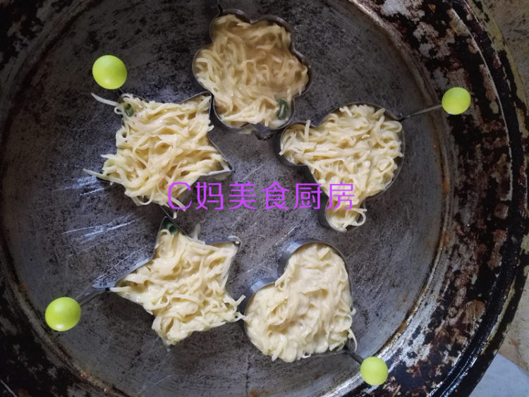 土豆丝鸡蛋饼