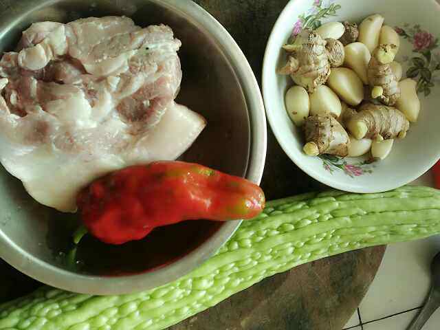 苦瓜炒肉
