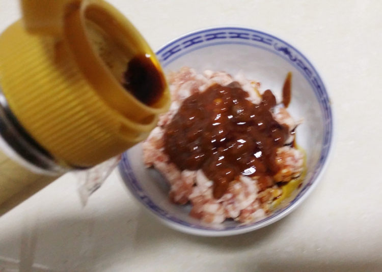 肉末蘸豆腐