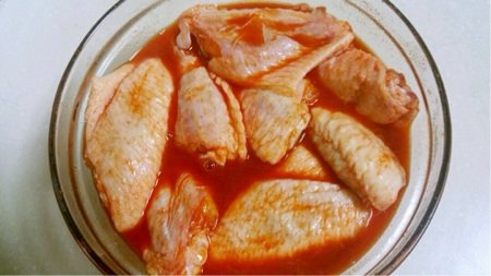 新奥尔良煎鸡翅