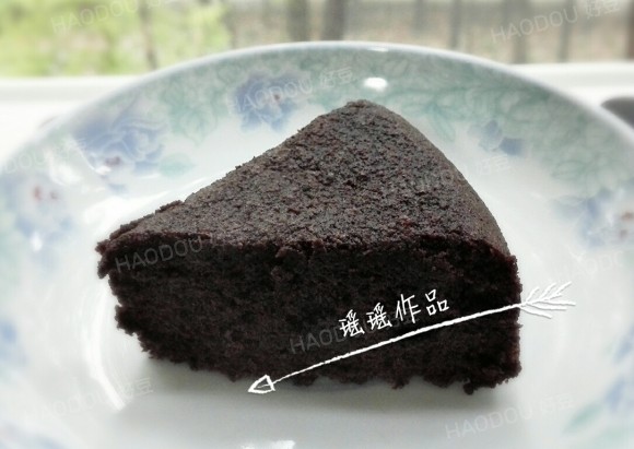 自制黑米糕