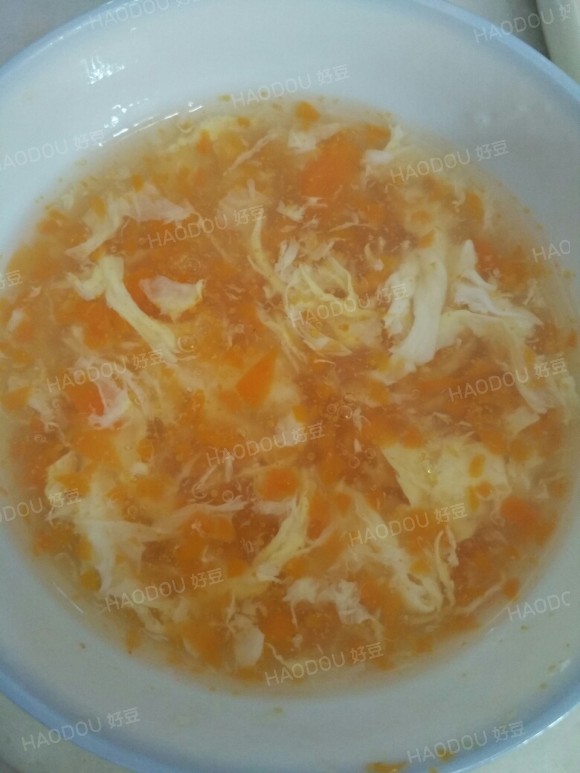 胡萝卜鸡蛋羹汤