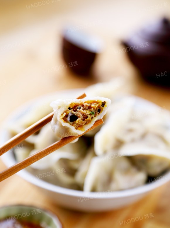 南瓜牛肉水饺