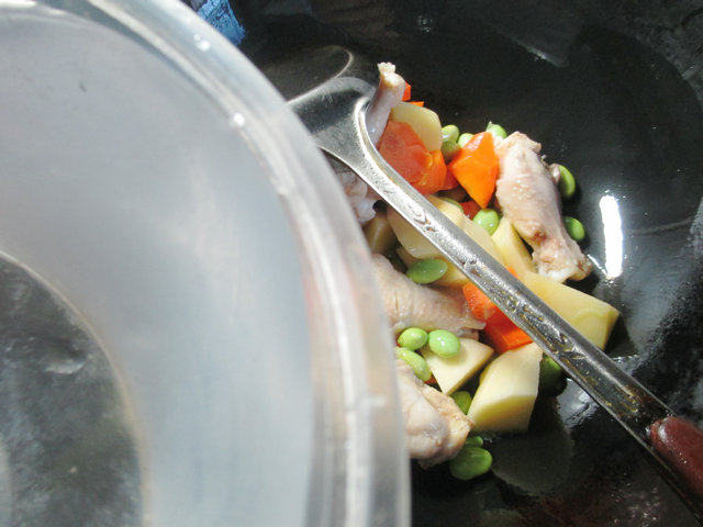 咖喱什锦鸡翅根