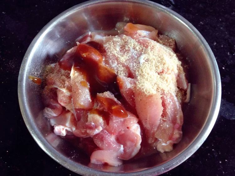 鸡肉炒土豆