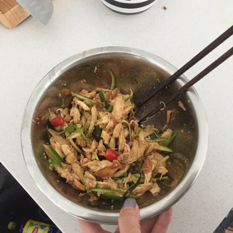简易口水鸡