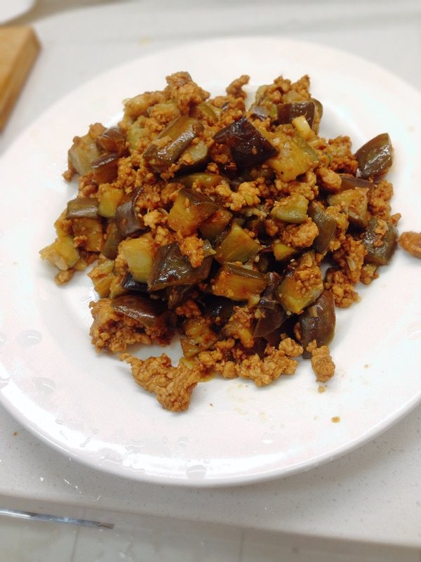 肉末茄子丁