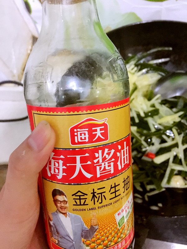 土豆炒海带