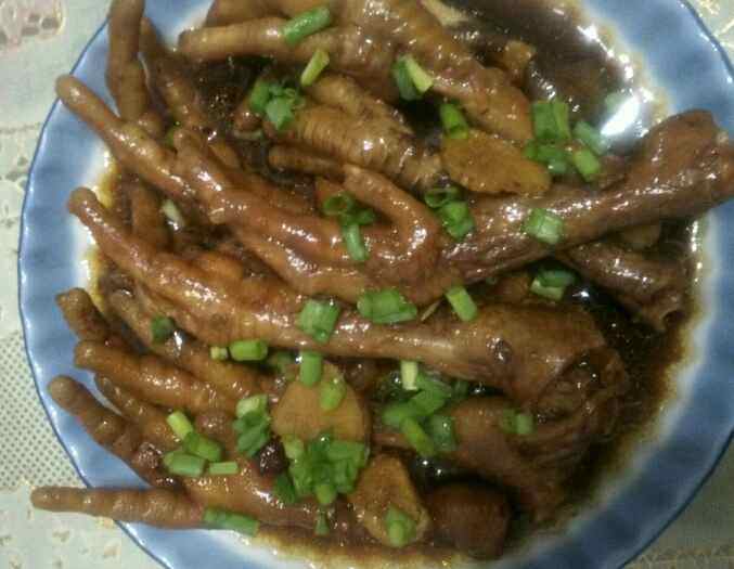 卤鸡爪