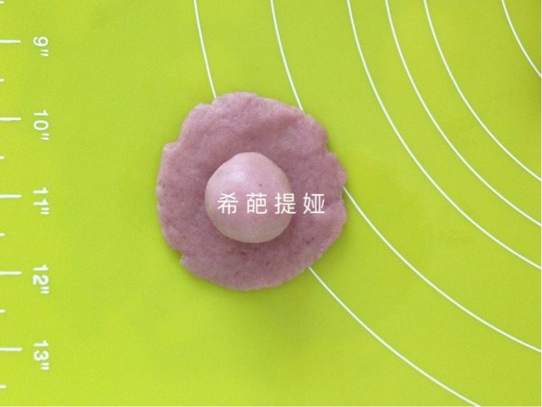 桂花紫薯苏式月饼
