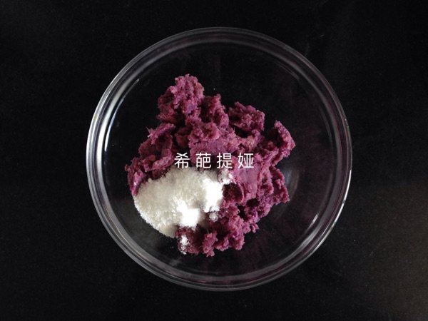 桂花紫薯苏式月饼