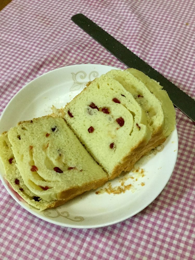 蔓越莓吐司面包