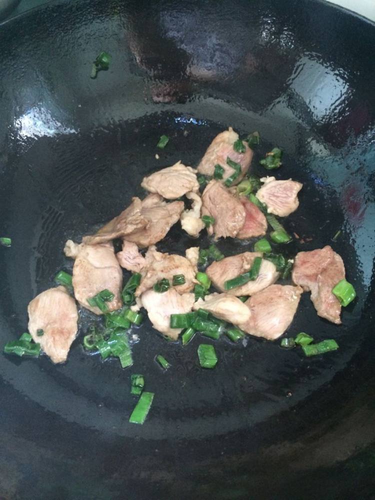 菜椒炒肉片
