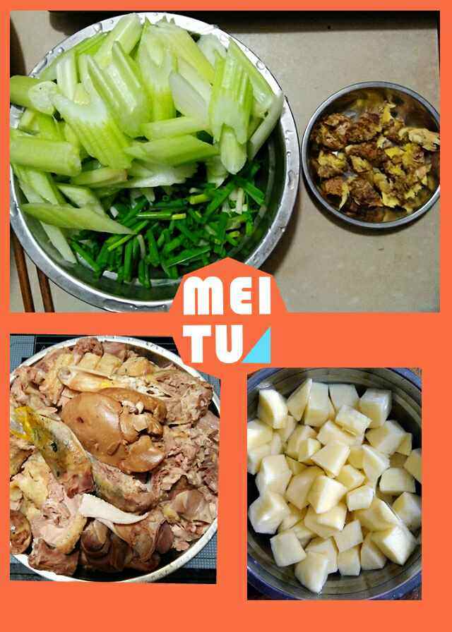 薯仔焖鸭