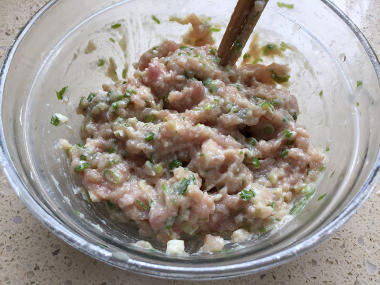 翡翠白菜豆腐肉末水饺