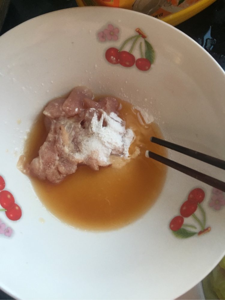 花菜肉羹汤