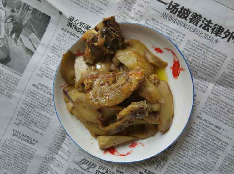 茄子炒鸡肉