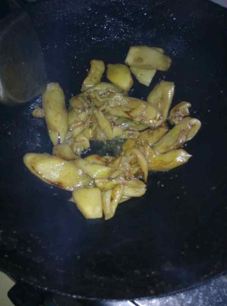 茄子炒鸡肉