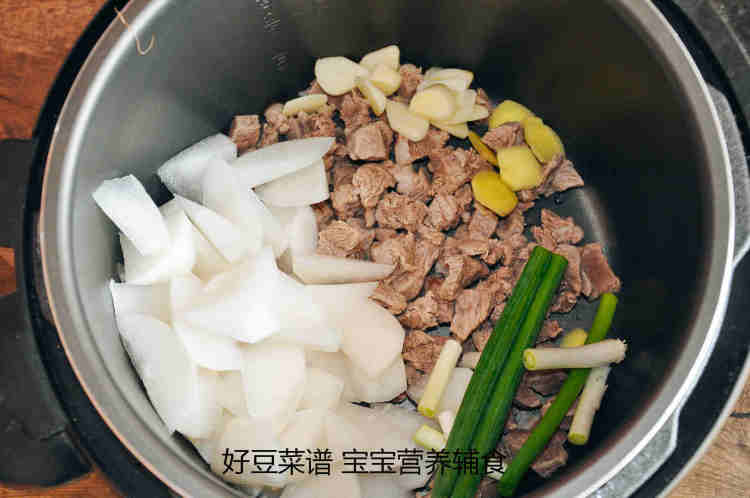 萝卜羊肉焖饭