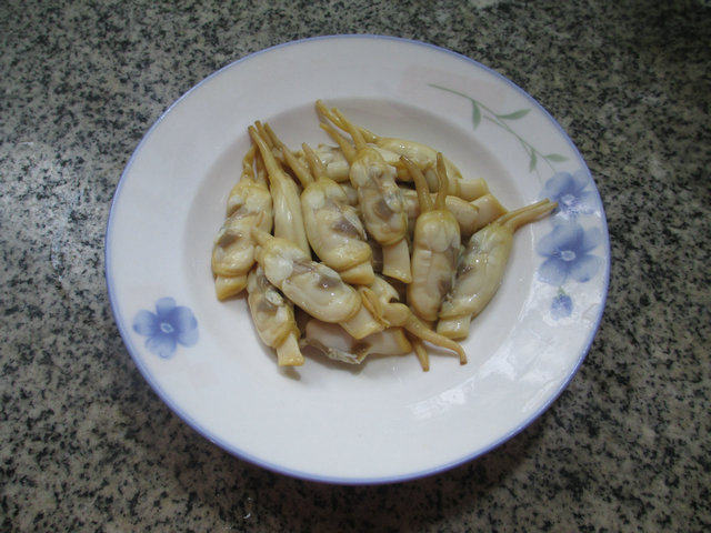 油豆腐蛏子炒白菜