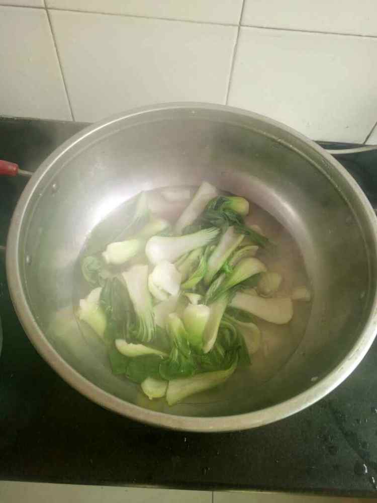 香菇炒油菜