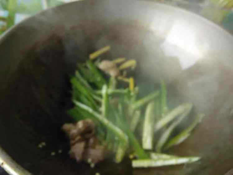 肉炒秋葵