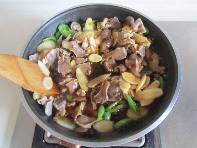 仔姜爆鸡胗