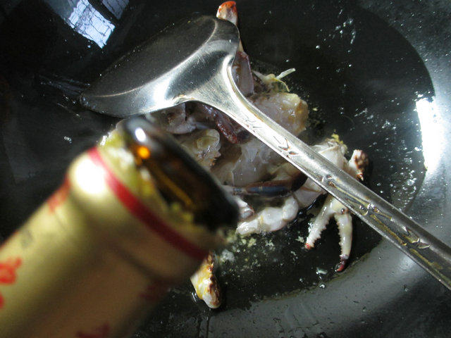 千张煮螃蟹