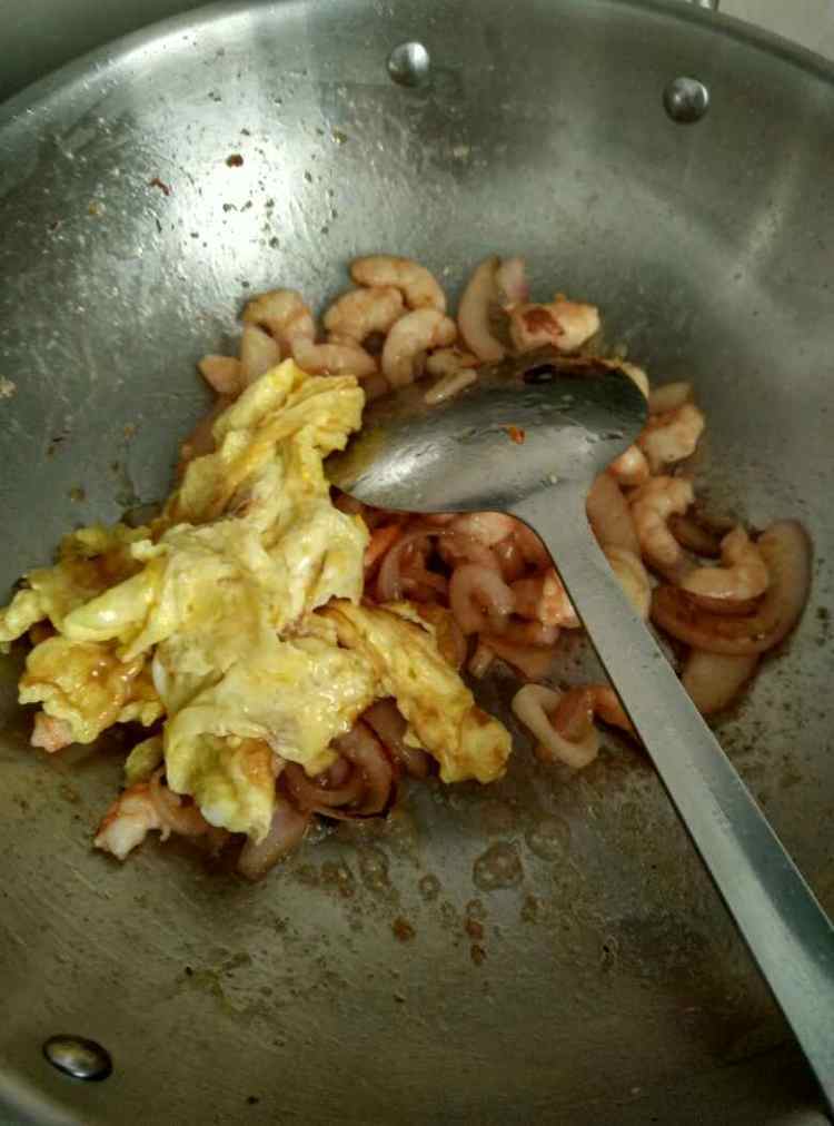 虾仁炒蛋