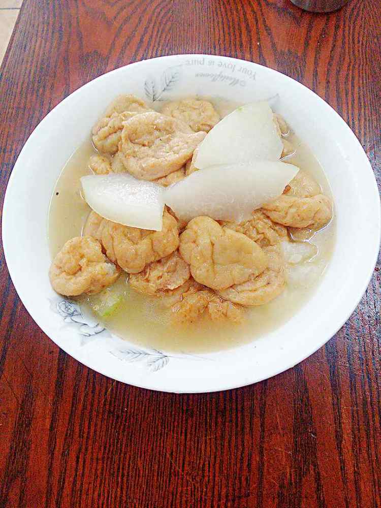 鱼饼冬瓜汤