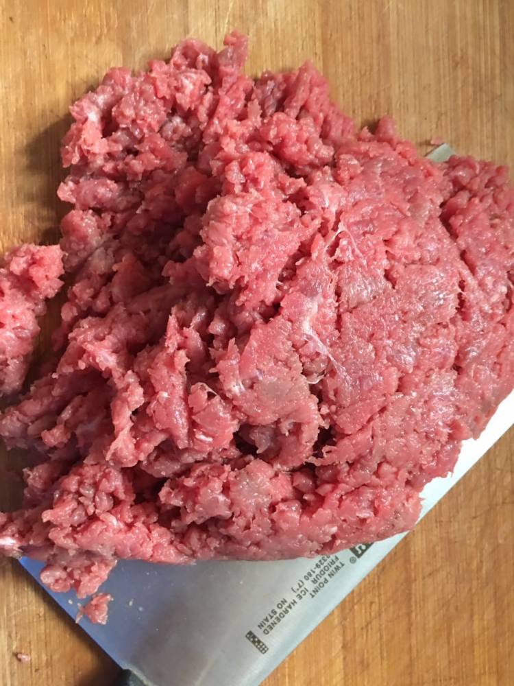 核桃油煎黑胡椒牛肉饼