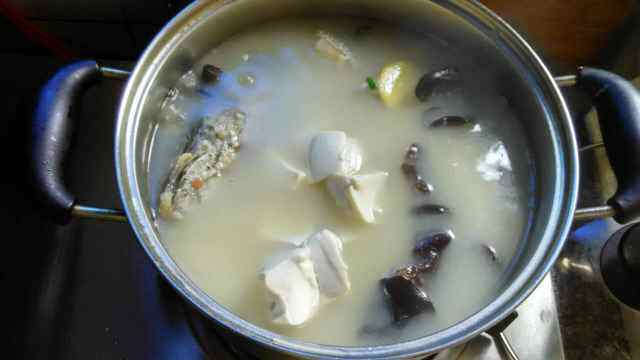 豆腐木耳黑鱼汤