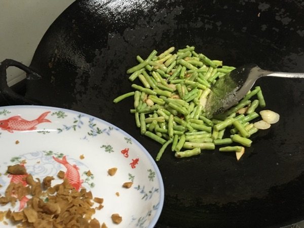 冬菜炒豆角